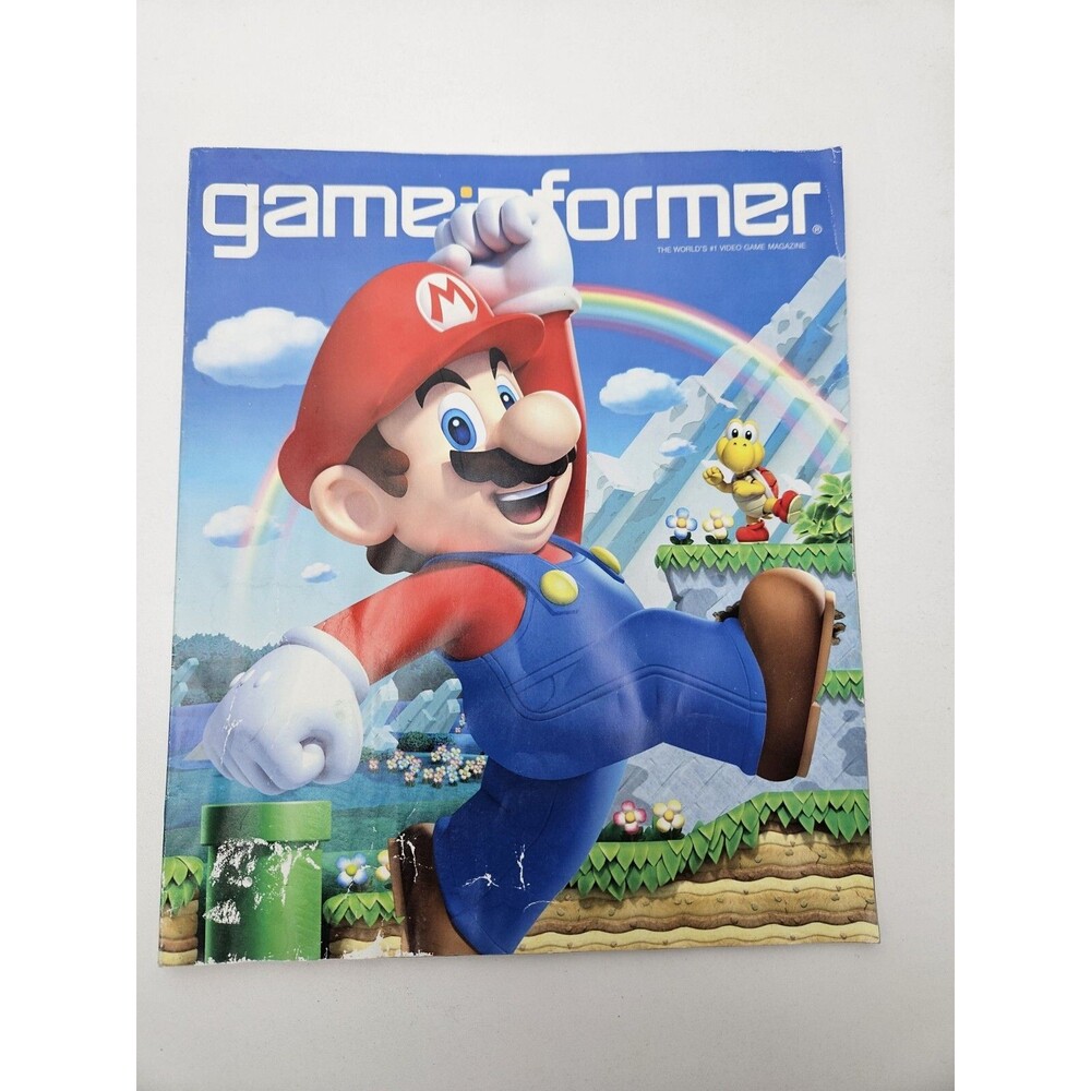 Game Informer 234 Super Mario Bros Game Release For WiU